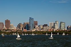 Photo of a boats on the water. Link to Life Stage Gift Planner Over Age 65 Situations.